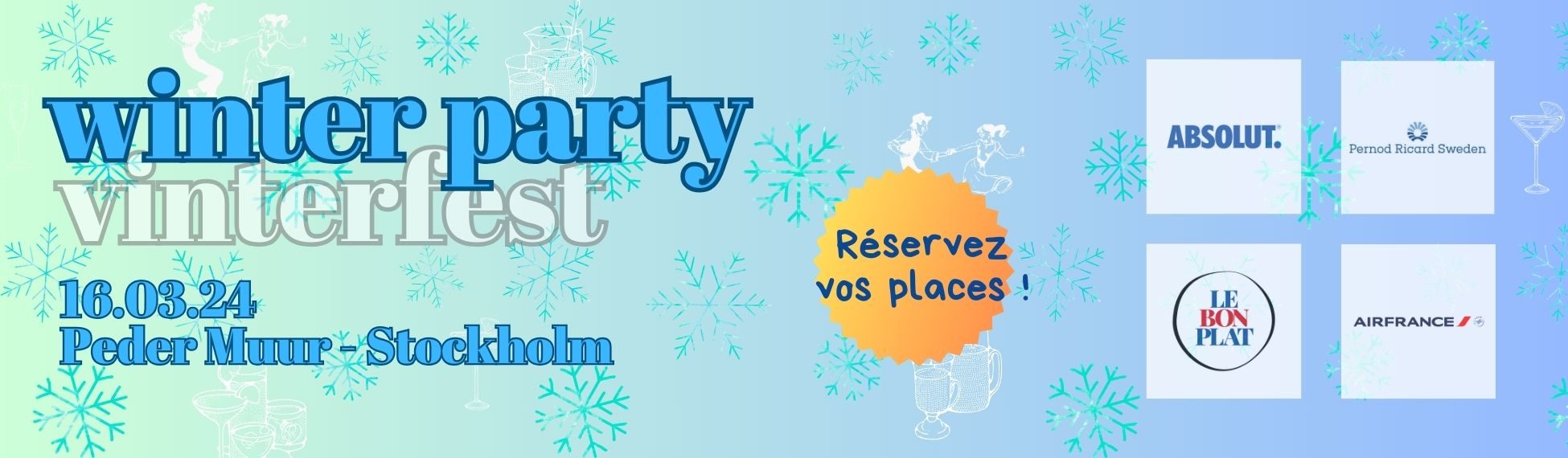 Winter party 2024 : réservez